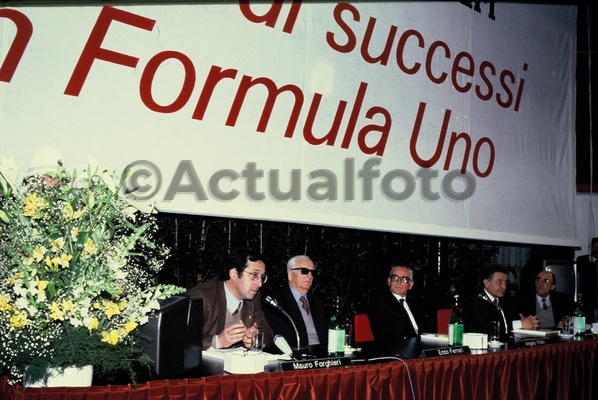 Enzo Ferrari con l Ing Forghieri Enzo Ferrari con l Ing Forghieri