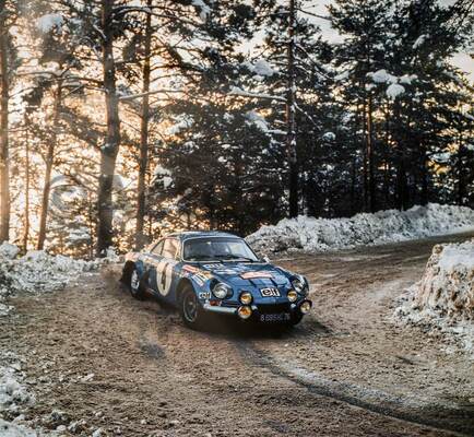 Rally Renault Alpine 1973 Rally Renault Alpine 1973