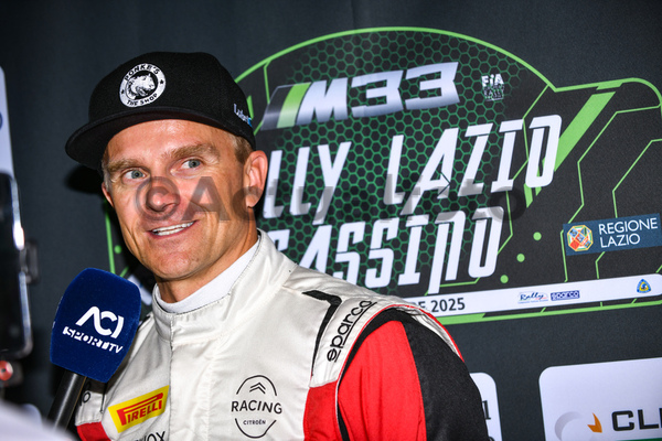 Rally Lazio Cassino 2025
Cassino FR 11 13 Settembre 2025
Campionato Italiano Assoluto Rally Sparco