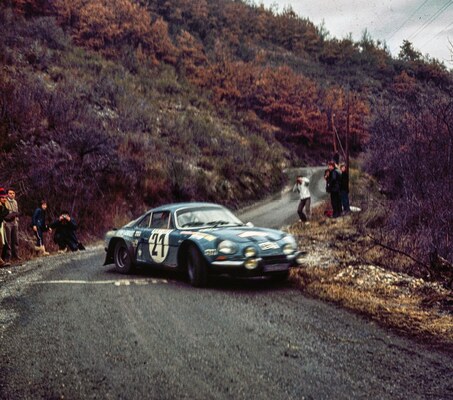 Rally Renault Alpine 1973 Rally Renault Alpine 1973