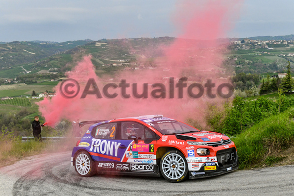 Rally Regione Piemonte 2025
Alba CN 11 13 Aprile 2025
Campionato Italiano Assoluto Rally Sparco