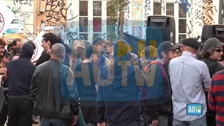 Roma al via il sit in anarchico per Cospito