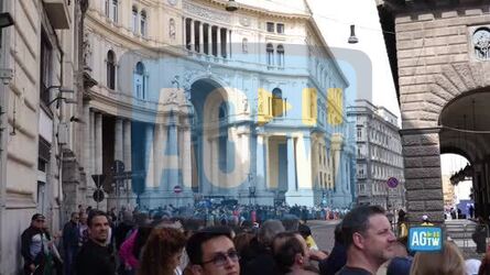 Papa Leone lascia Napoli in elicottero