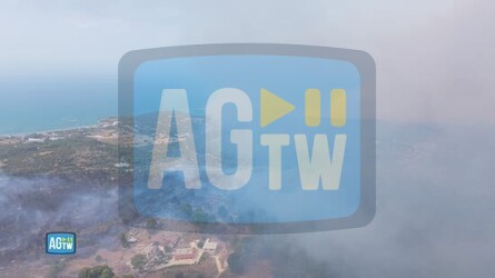 Vasto incendio nel Gargano le immagini dal drone