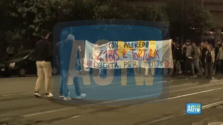 Roma tensione al corteo anarchico per Cospito traffico in tilt