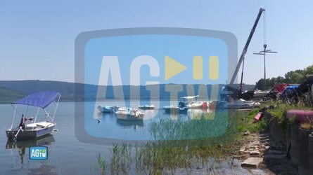 Viterbo proseguono le ricerche del marito della ministra Roccella disperso nel lago di Vico