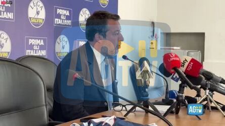 Salvini &laquo;Trump sbagliato ad attaccare Meloni&raquo;