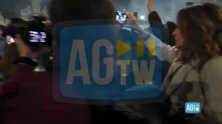 Referendum corteo del No da piazza Barberini a piazza del Popolo