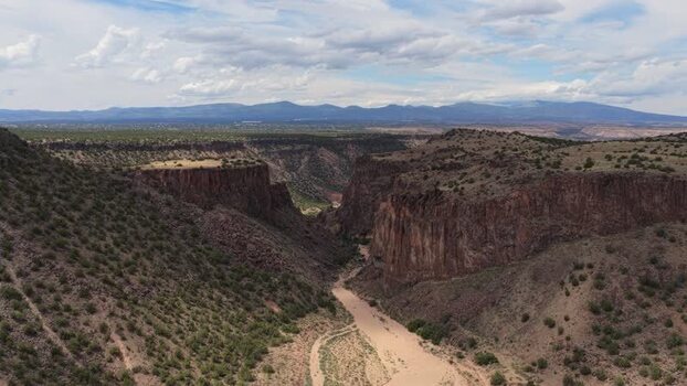 Aerial view of Diablo Canyon Recreation Area United States.