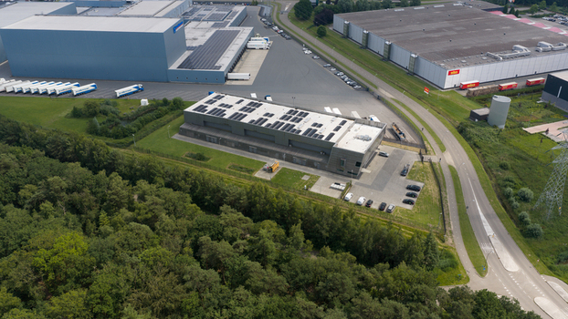 Apeldoorn Netherlands 16 June 2026 Aerial view of ITB2 Colocation Data Center Housing in the Netherlands Apeldoorn Netherlands 16 June 2026 Aerial view of ITB2 Colocation Data Center Housing in the Netherlands
