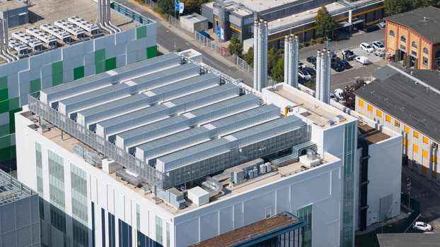 Aerial view of Large Hyperscale Data Center Campus Aerial view of Large Hyperscale Data Center Campus