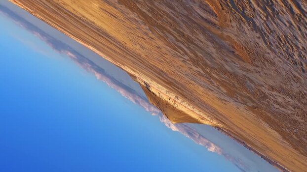 Aerial view of desert canyons and rock formations Kazakhstan. Aerial view of desert canyons and rock formations Kazakhstan.