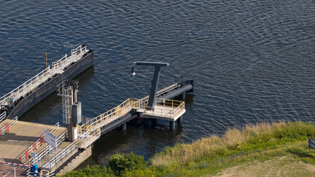 Velsen Noord Netherlands 20 June 2026 Aerial view of the Ferry Velsen Noord Electric Ferry emission free public transport. Velsen Noord Netherlands 20 June 2026 Aerial view of the Ferry Velsen Noord Electric Ferry emission free public transport.