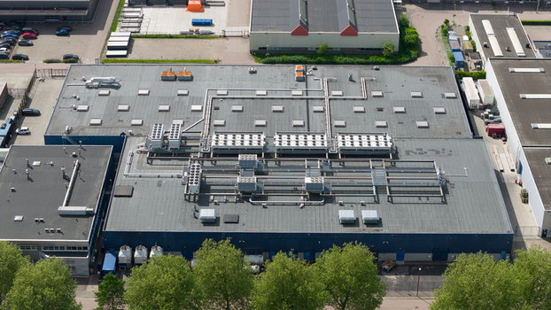 Commercial Data Center Cooling Complex Commercial Data Center Cooling Complex