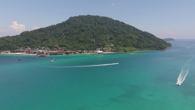 Aerial view of Perhentian Islands in Terengganu Malaysia. Aerial view of Perhentian Islands in Terengganu Malaysia.