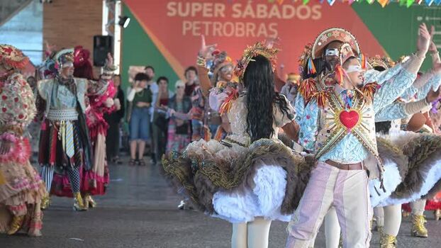 View of Festa Junina dancers in Rio de Janeiro Brazil. View of Festa Junina dancers in Rio de Janeiro Brazil.