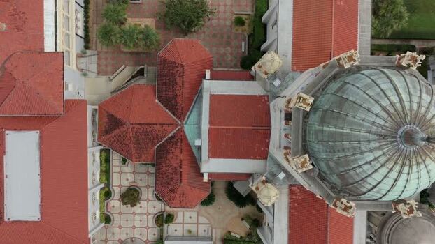Aerial view of Memorial Presbyterian Church United States.