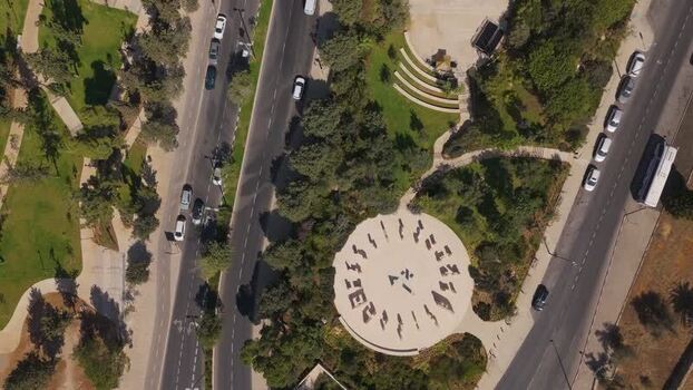Aerial view of National Library of Israel and park in Jerusalem Israel. Aerial view of National Library of Israel and park in Jerusalem Israel.