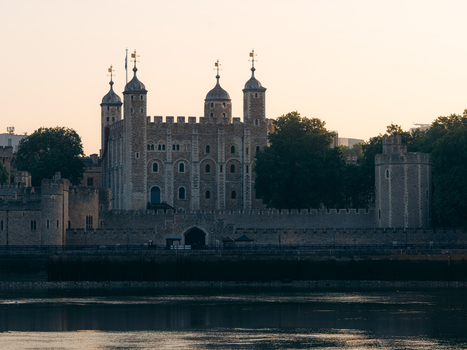 London United Kingdom 20 June 2025 View of the historic Tower of London a fortress bathed in the soft glow of the setting sun its ancient stone walls reflecting light. London United Kingdom 20 June 2025 View of the historic Tower of London a fortress bathed in the soft glow of the setting sun its ancient stone walls reflecting light.