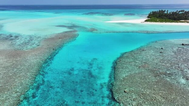 Aerial view of turquoise waters and coral reefs Maldives. Aerial view of turquoise waters and coral reefs Maldives.