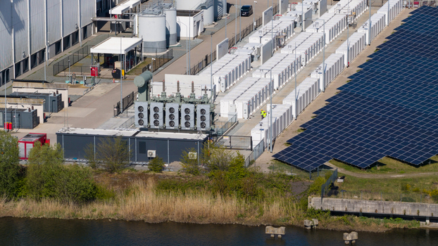 Battery Storage at Maxima Power Plant. Battery Storage at Maxima Power Plant.