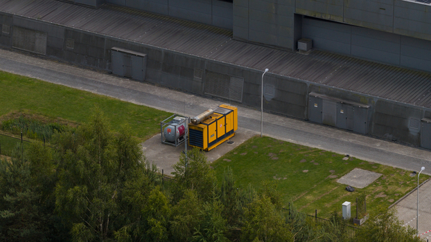Apeldoorn Netherlands 16 June 2026 Aerial view of ITB2 Colocation Data Center Housing in the Netherlands Apeldoorn Netherlands 16 June 2026 Aerial view of ITB2 Colocation Data Center Housing in the Netherlands