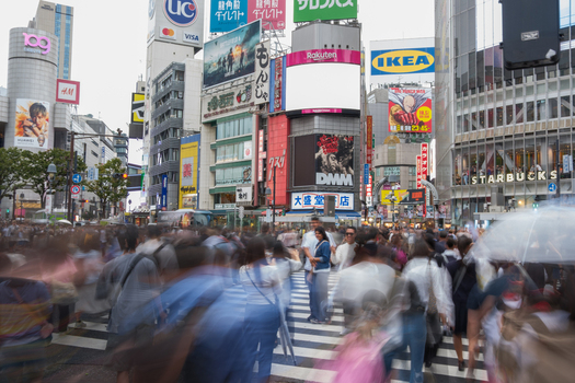 Tokyo Japan 01 October 2025 View of the iconic Shibuya Crossing where blurred figures surge across zebra stripes beneath a vibrant tapestry of billboards a kaleidoscope of urban energy. Tokyo Japan 01 October 2025 View of the iconic Shibuya Crossing where blurred figures surge across zebra stripes beneath a vibrant tapestry of billboards a kaleidoscope of urban energy.