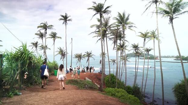 View of Coconut Tree Hill and palm trees Sri Lanka. View of Coconut Tree Hill and palm trees Sri Lanka.