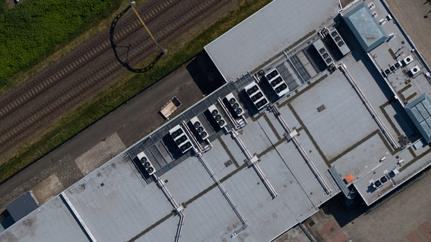 Commercial Data Center Cooling Complex Commercial Data Center Cooling Complex