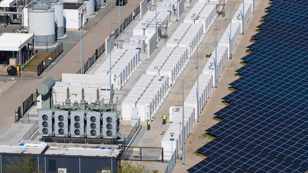 Battery Storage at Maxima Power Plant. Battery Storage at Maxima Power Plant.
