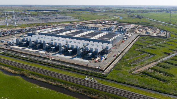 Aerial View of Groningen Westpoort Data Center