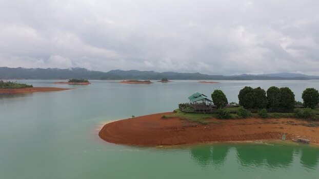 Aerial view of Batang Ai reservoir in Lubok Antu Malaysia. Aerial view of Batang Ai reservoir in Lubok Antu Malaysia.