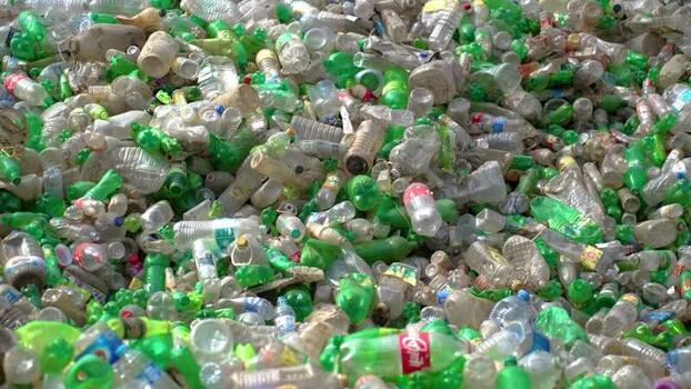View of a massive pile of plastic bottles in Bogura Bangladesh. View of a massive pile of plastic bottles in Bogura Bangladesh.