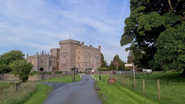 View of Markree Castle in Collooney Ireland.