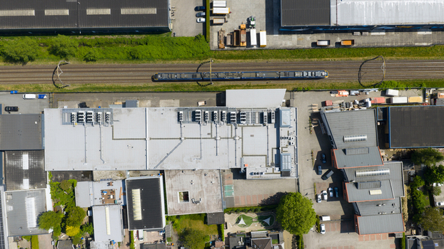 Commercial Data Center Cooling Complex Commercial Data Center Cooling Complex
