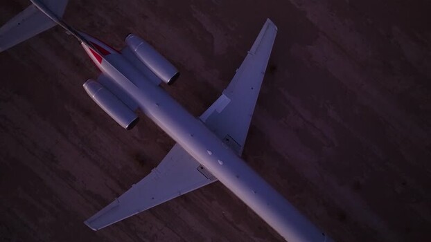 Aerial view of airplanes in the desert United States. Aerial view of airplanes in the desert United States.