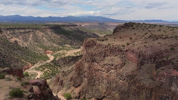 Aerial view of Diablo Canyon Recreation Area United States.