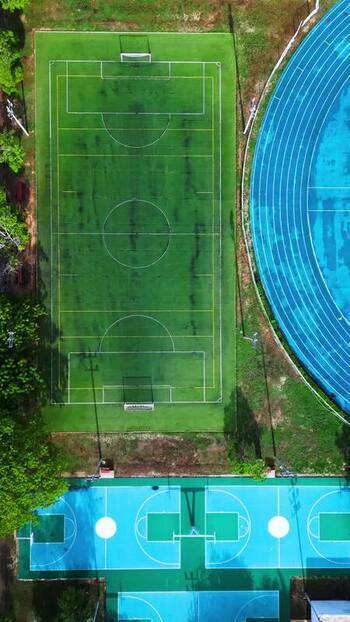 Aerial view of Estadio Salvador Alvarado sports complex Mexico. Aerial view of Estadio Salvador Alvarado sports complex Mexico.
