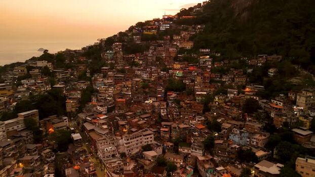 Aerial view of Rocinha favela in Rio de Janeiro Brazil. Aerial view of Rocinha favela in Rio de Janeiro Brazil.