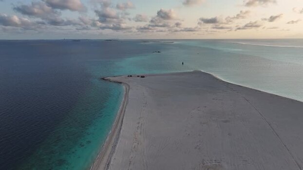Aerial view of Rasmale project and turquoise waters Maldives. Aerial view of Rasmale project and turquoise waters Maldives.