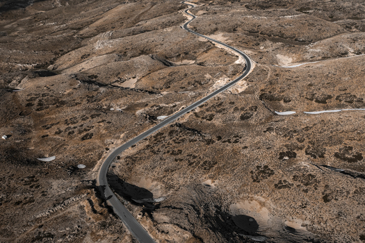 Aerial view for Kfardebian mountains Mount Lebanon