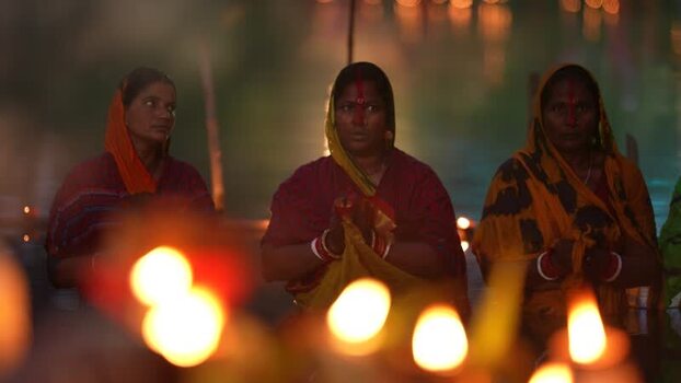 View of women performing religious rituals in Bogura Bangladesh. View of women performing religious rituals in Bogura Bangladesh.