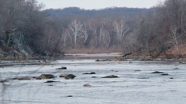 View of the Potomac River at Scott s Run Nature Preserve United States. View of the Potomac River at Scott s Run Nature Preserve United States.