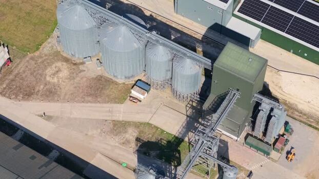 Aerial view of Navara Oat Milling United Kingdom. Aerial view of Navara Oat Milling United Kingdom.