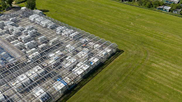 Aerial view of Caravan Storage Facility Aerial view of Caravan Storage Facility