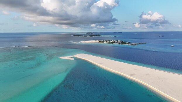Aerial view of Rasmale Project and turquoise waters of Gulhi Maldives. Aerial view of Rasmale Project and turquoise waters of Gulhi Maldives.