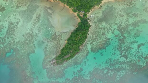 Aerial view of Annora Beach Indonesia. Aerial view of Annora Beach Indonesia.