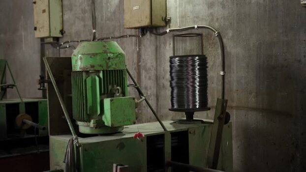 View of industrial machinery and electric motor Bangladesh.