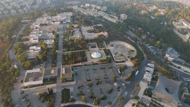 Aerial view of The Israel Museum in Jerusalem Israel. Aerial view of The Israel Museum in Jerusalem Israel.