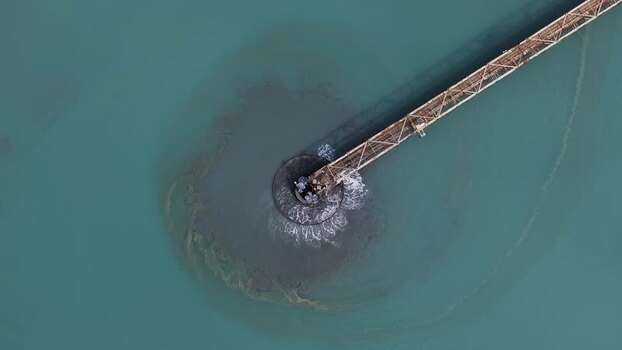 Aerial view of a bridge in Arizona United States. Aerial view of a bridge in Arizona United States.